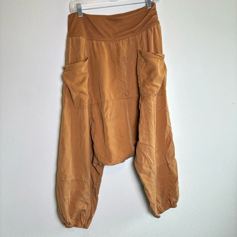 Free People Dusty Rose Harem Track Pants